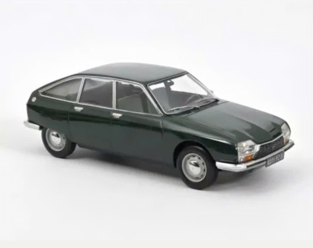 Citroen GS Club 1972 Groen schaal 1/18 NOREV ref: 181665, Hobby en Vrije tijd, Verzenden, Nieuw, Auto, Norev