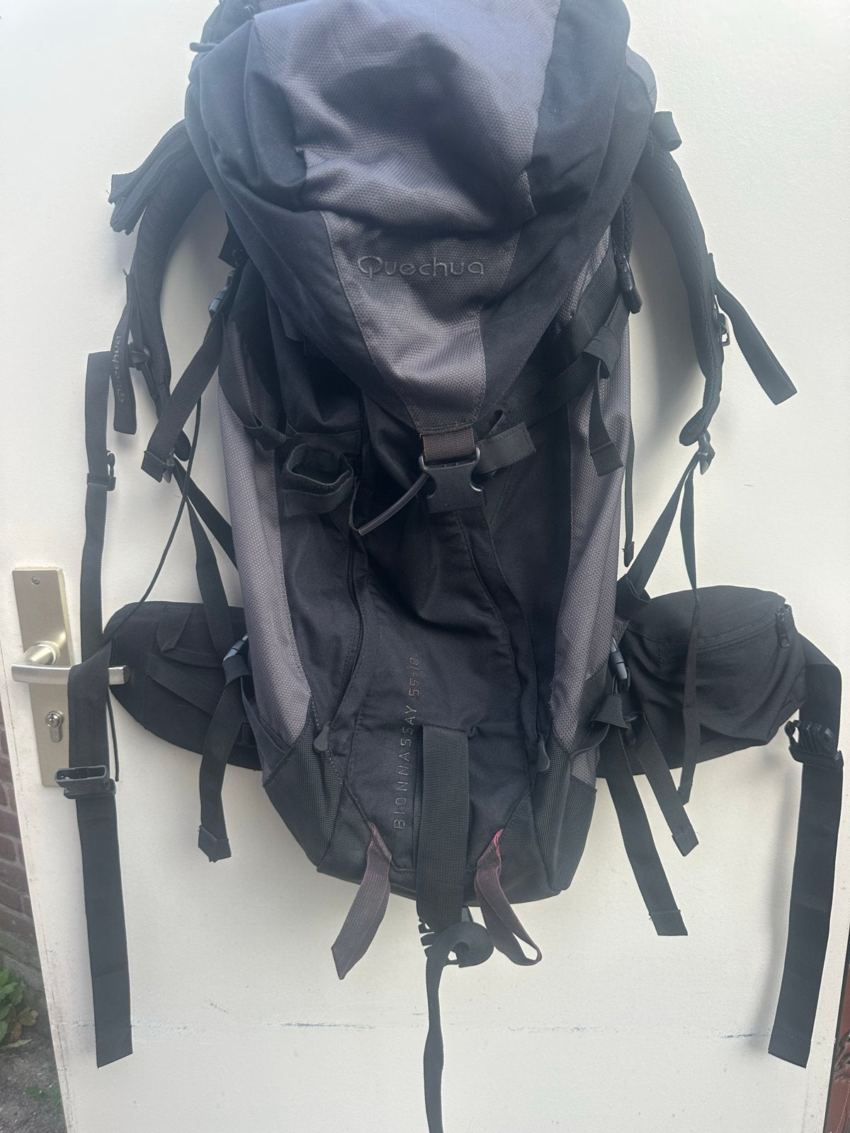 Quechua Bionnassay 55+10 Trekking Rugzak, Sieraden, Tassen en Uiterlijk, Tassen | Rugtassen, Overige merken, Gebruikt, 25 tot 40 cm