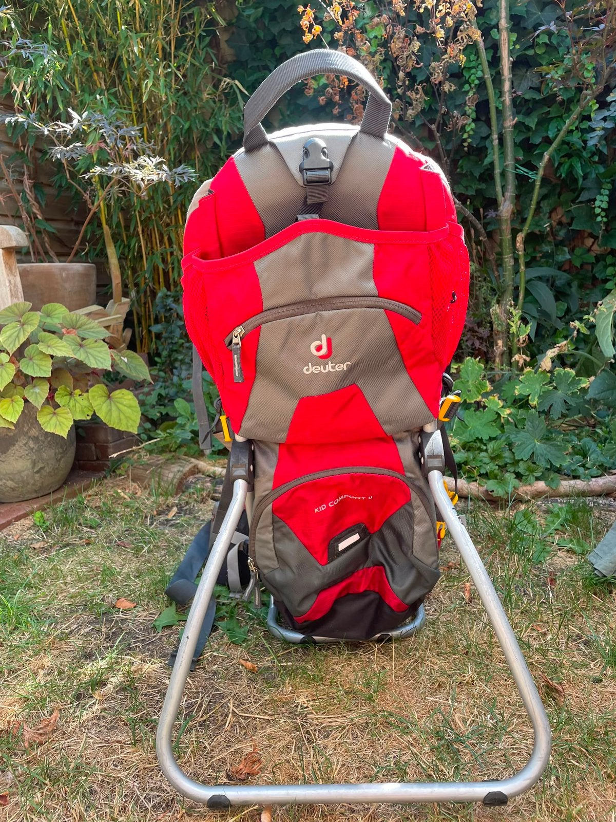 Deuter Kid Comfort II incl. zonneklep, Kinderen en Baby's, Babydragers en Draagdoeken, Overige typen, Zo goed als nieuw, Rug, Ophalen