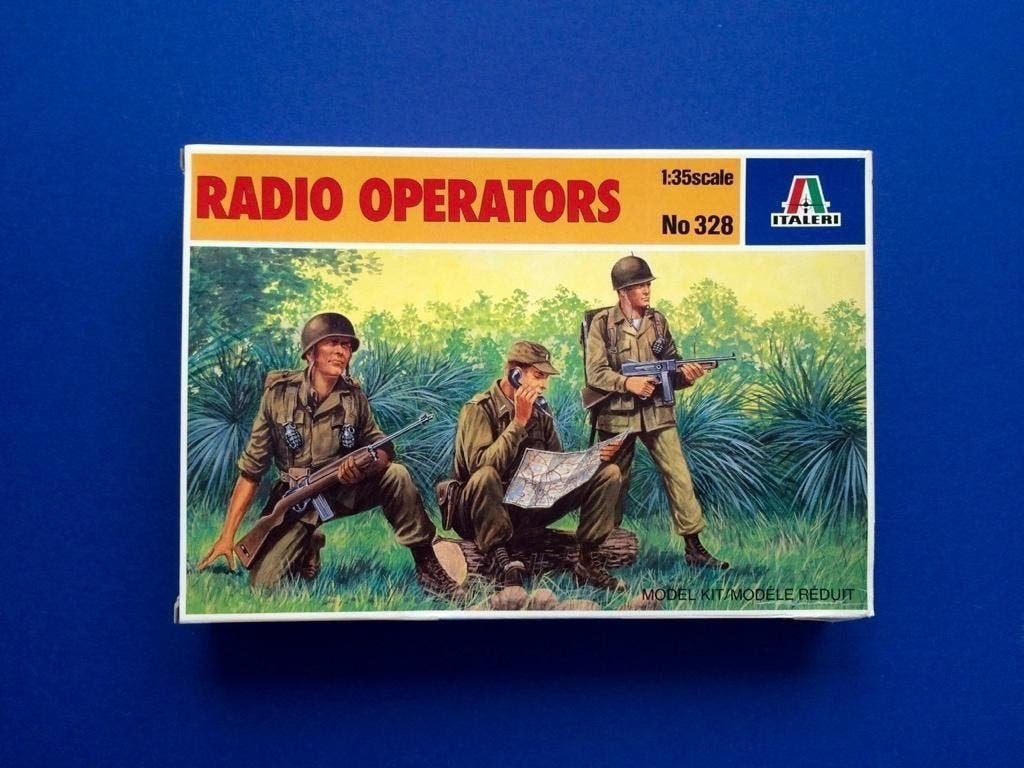 italeri 328 Radio Operators 1/35, Verzenden, Nieuw, 1:35 tot 1:50