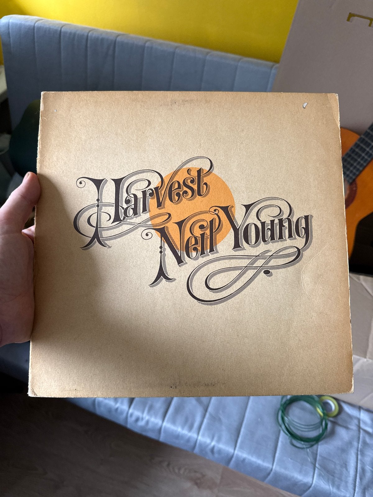 Neil Young - Harvest LP (beschadigde hoes), LP, Rock, Gebruikt, Ophalen of Verzenden
