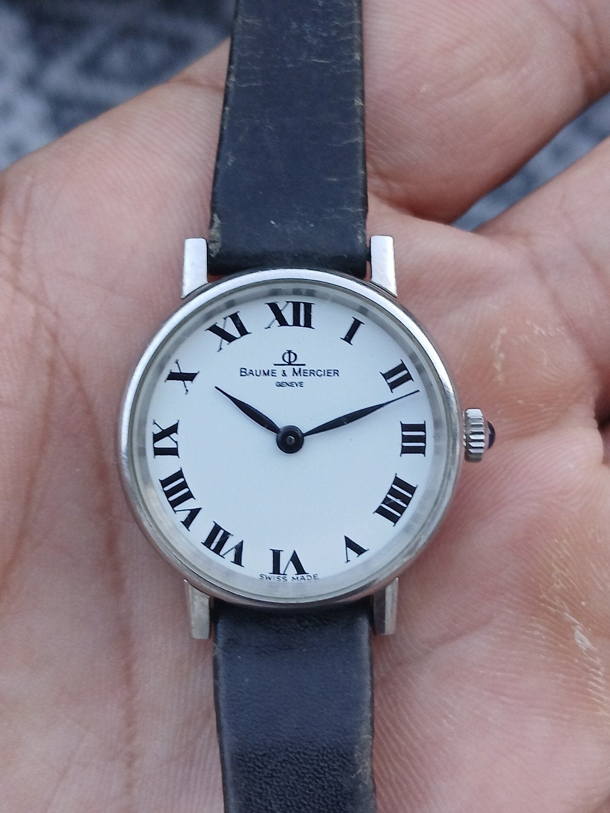 Baume & Mercier Genève Polshorloge - Klassiek en Elegant, Sieraden, Tassen en Uiterlijk, Horloges | Dames, Overige merken, Staal