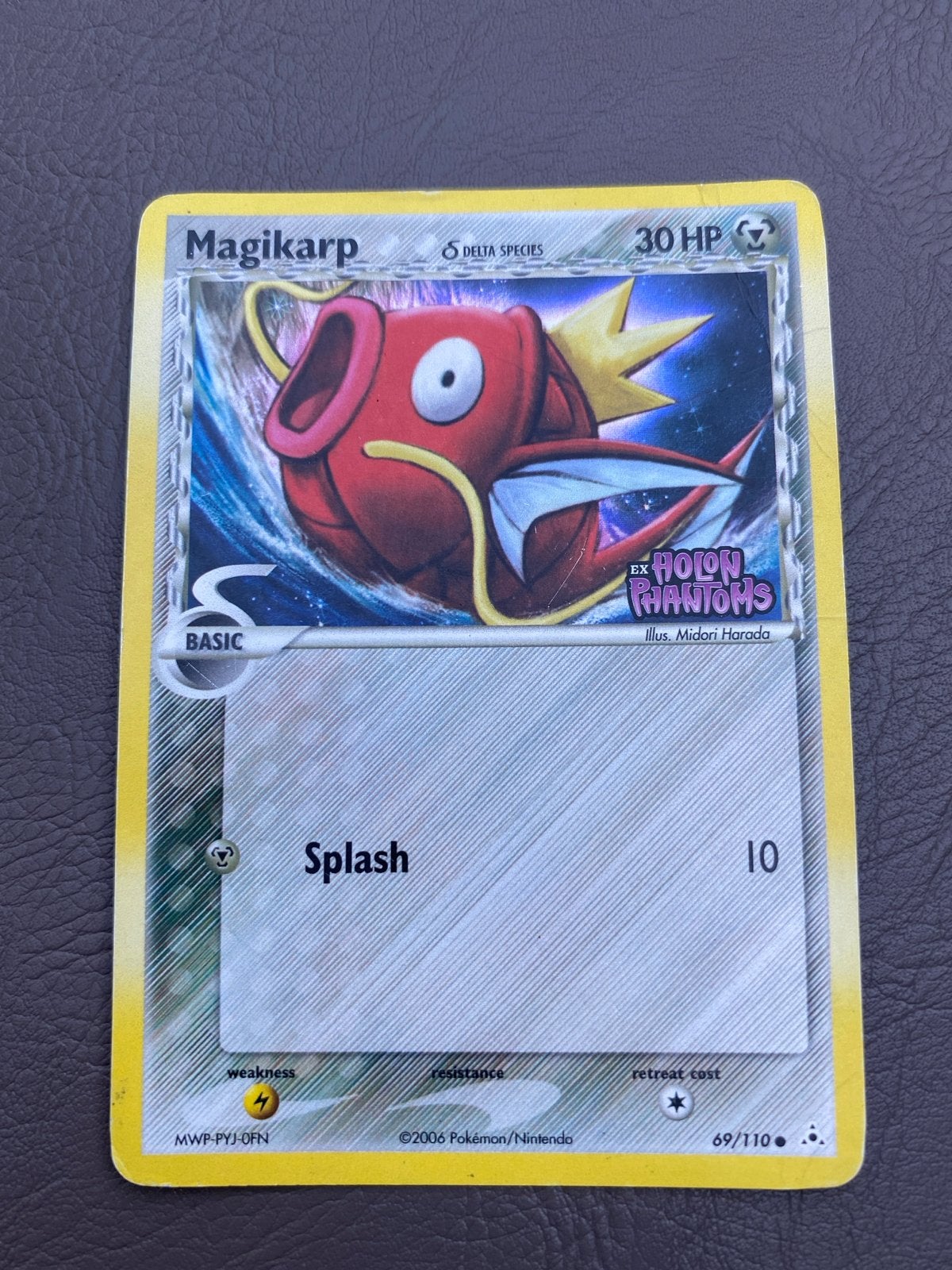 Magikarp Delta Species Holon Phantoms Pokémon Kaart, Hobby en Vrije tijd, Verzamelkaartspellen | Pokémon, Verzenden, Gebruikt