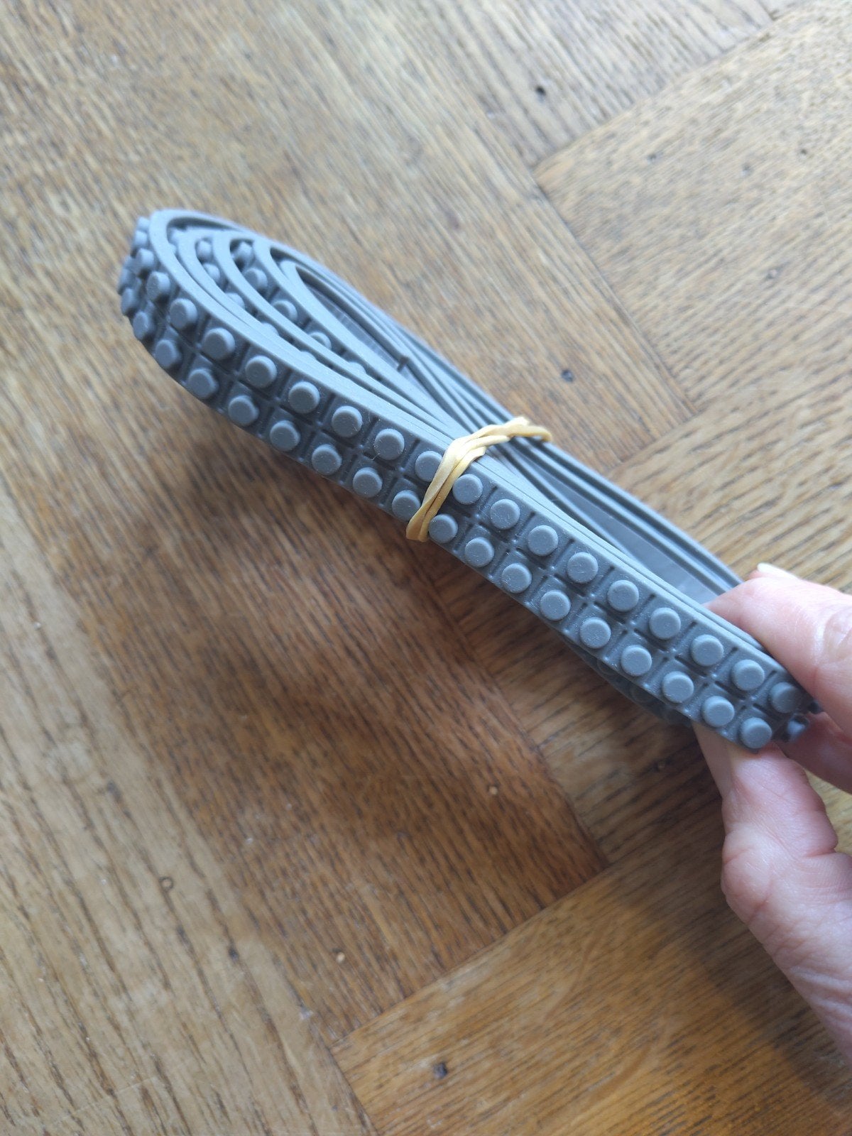 Lego  flexibele tape  bouwstrip - grijs, leuk schoenkadootje, Ophalen of Verzenden, Nieuw