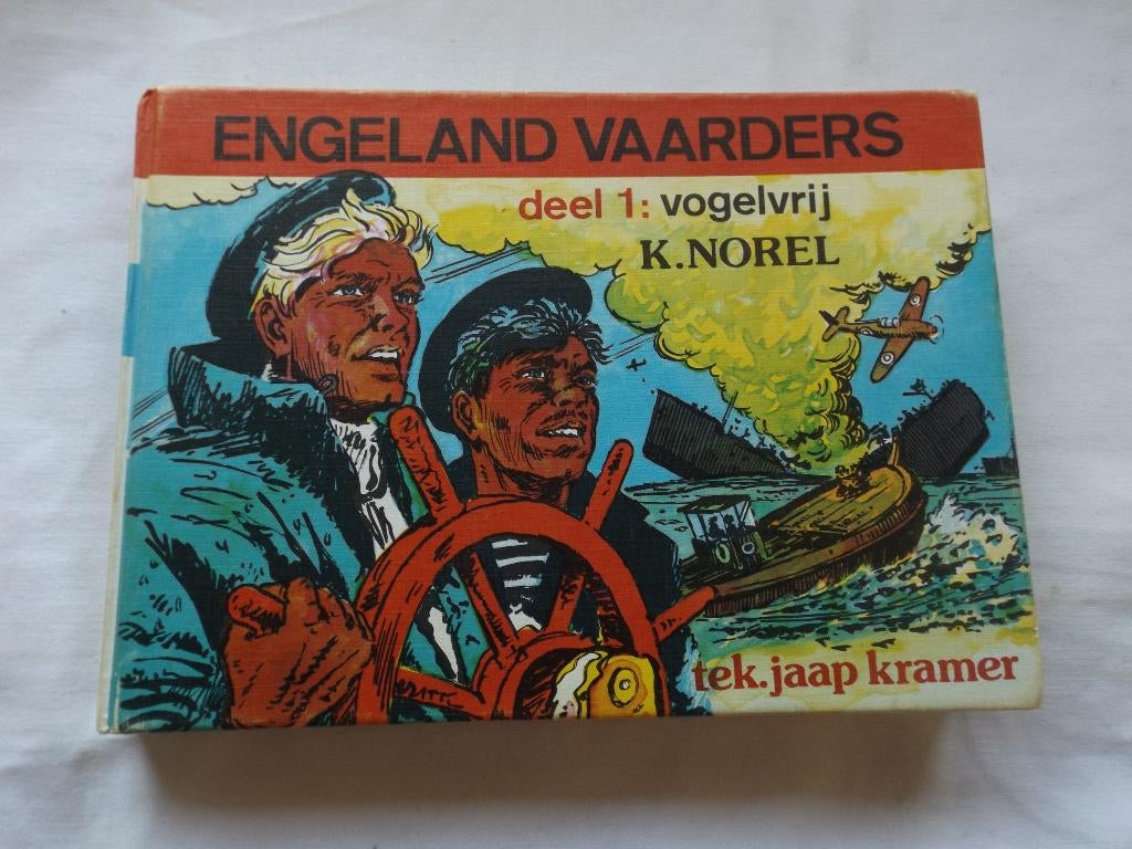 Engelandvaarders in stripvorm 3 delen door K. Norel, Meerdere stripboeken, Ophalen of Verzenden, Gelezen