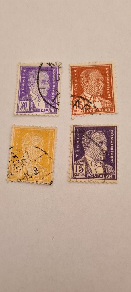 8130 turkije mustafa kemal ataturk 1931, Verzenden, Overige landen