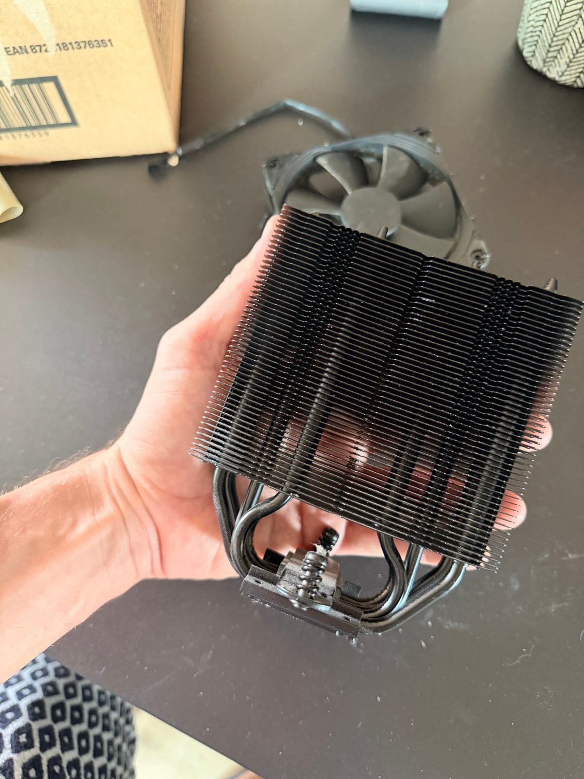 Noctua Chromax NF-F12 CPU Koeler voor AM4 Socket, Computers en Software, Processors, Gebruikt, Ophalen of Verzenden