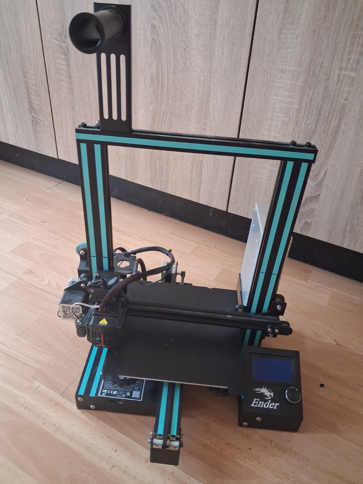 Upgraded Ender 3 v2 neo 3d printer, Ophalen, Gebruikt