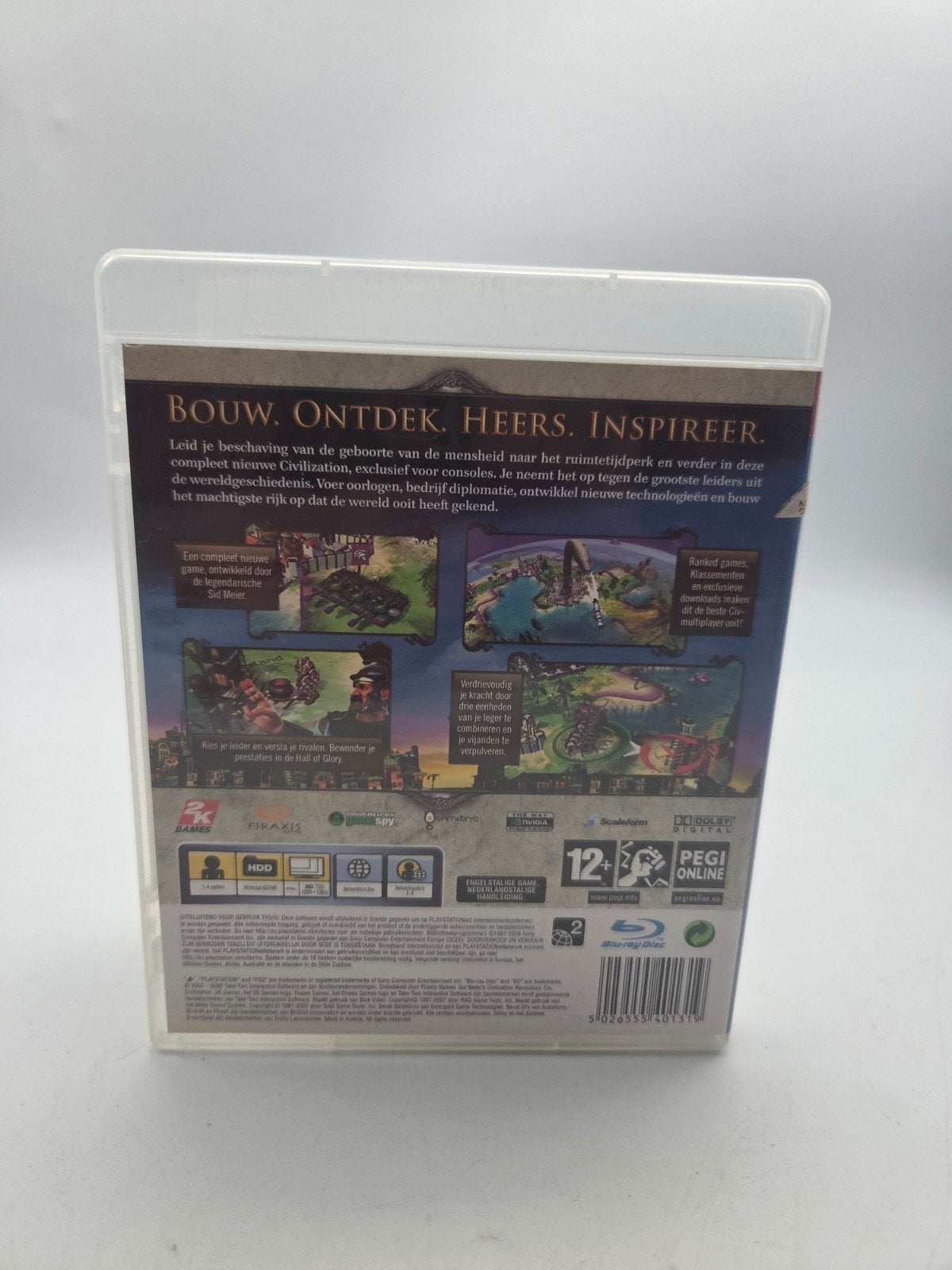 Sid Meier's Civilization Revolution - PlayStation 3, Online, 1 speler, Ophalen of Verzenden, 2K Games, Novato, CA, USA
