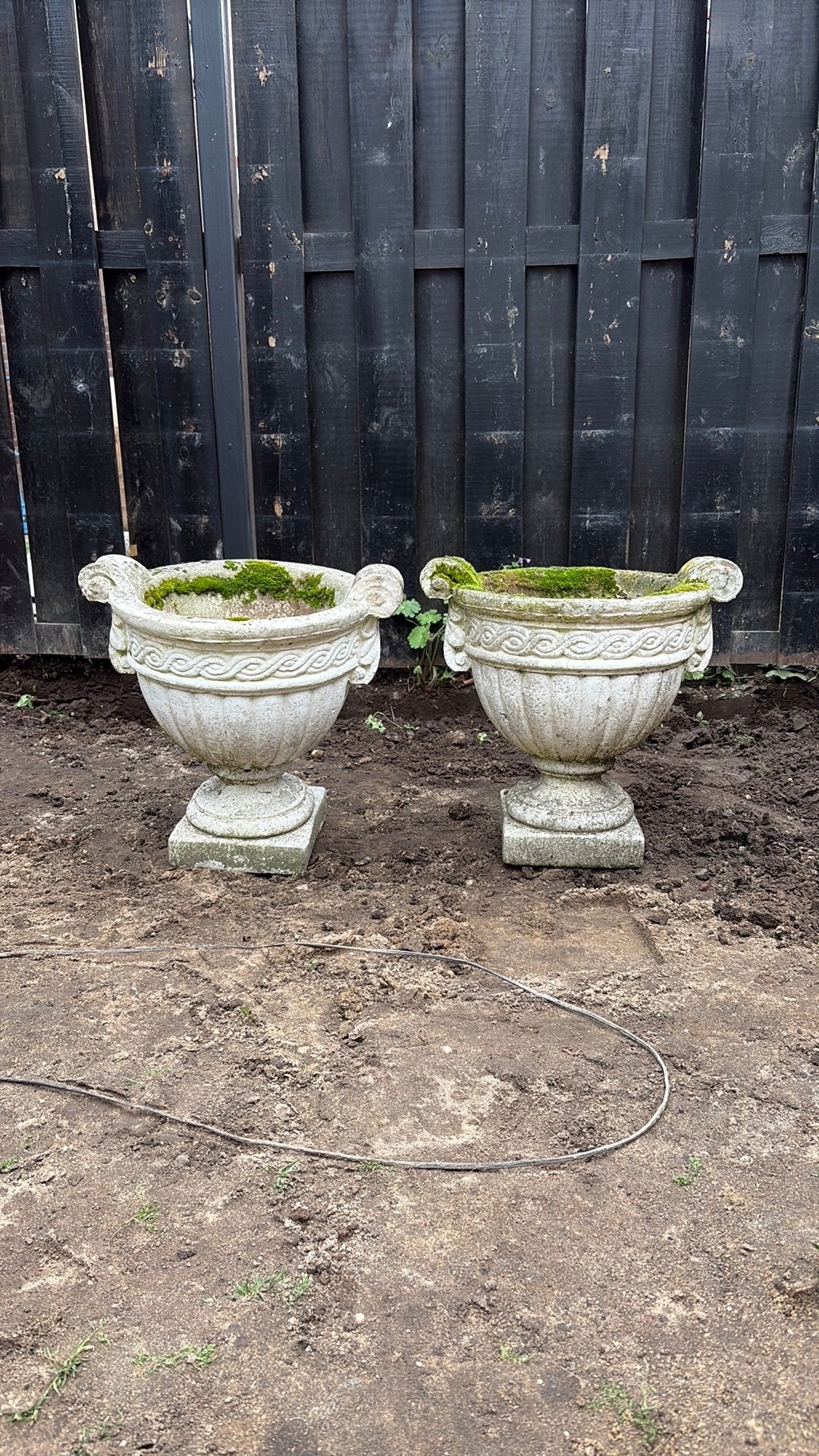 Antieke bloempot, Tuin en Terras, Tuinvazen, Ophalen, Gebruikt