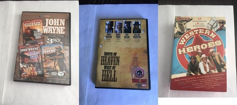 western diverse box set + extra (5 stuks) collectie, Alle leeftijden, Ophalen of Verzenden, Zo goed als nieuw