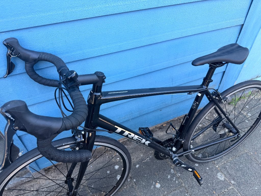 Fiets, Fietsen en Brommers, Fietsen | Dames | Damesfietsen, Gebruikt, Velgrem, Versnellingen, 50 tot 53 cm