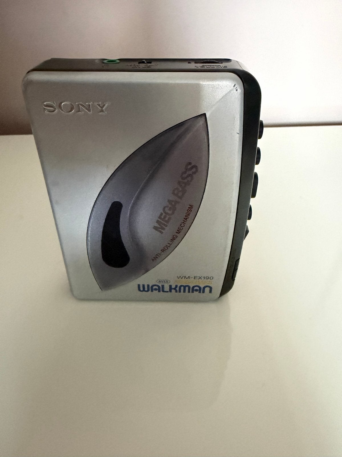 Sony Walkman WM-EX190 met Mega Bass - Vintage Cassettespeler, Ophalen of Verzenden, Walkman