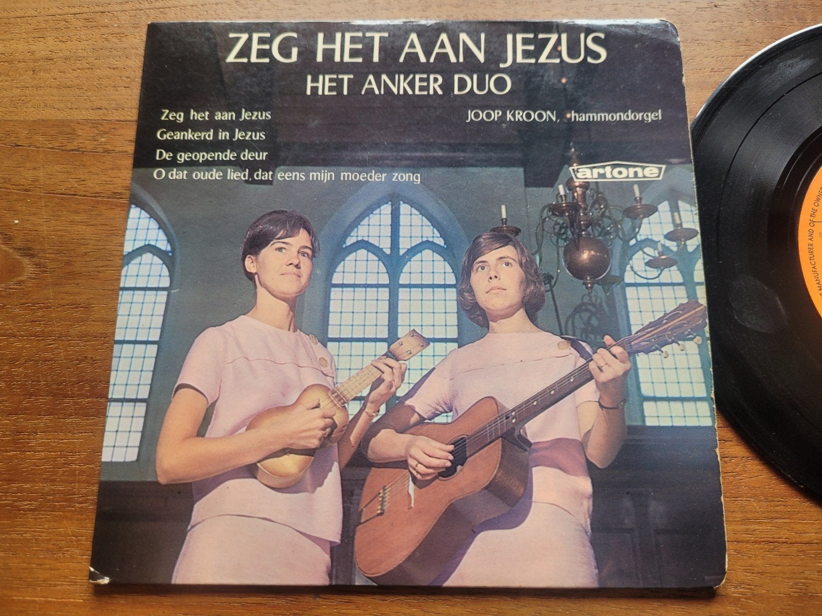 Het Anker Duo - Zeg Het Aan Jezus EP (Artone, 1965), Cd's en Dvd's, Gebruikt, 7 inch, Ophalen of Verzenden, EP
