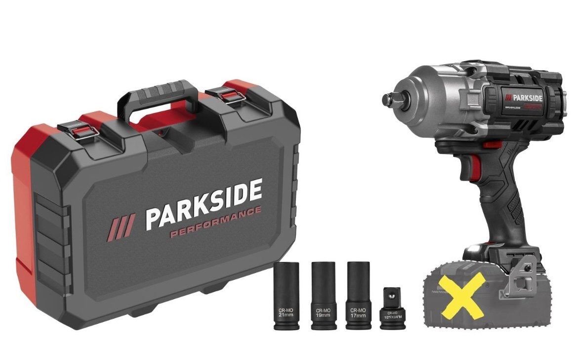 Parkside Performance Accu Slagmoersleutel - Nieuw in verpakk, Doe-het-zelf en Verbouw, Gereedschap | Boormachines, Ophalen, Nieuw