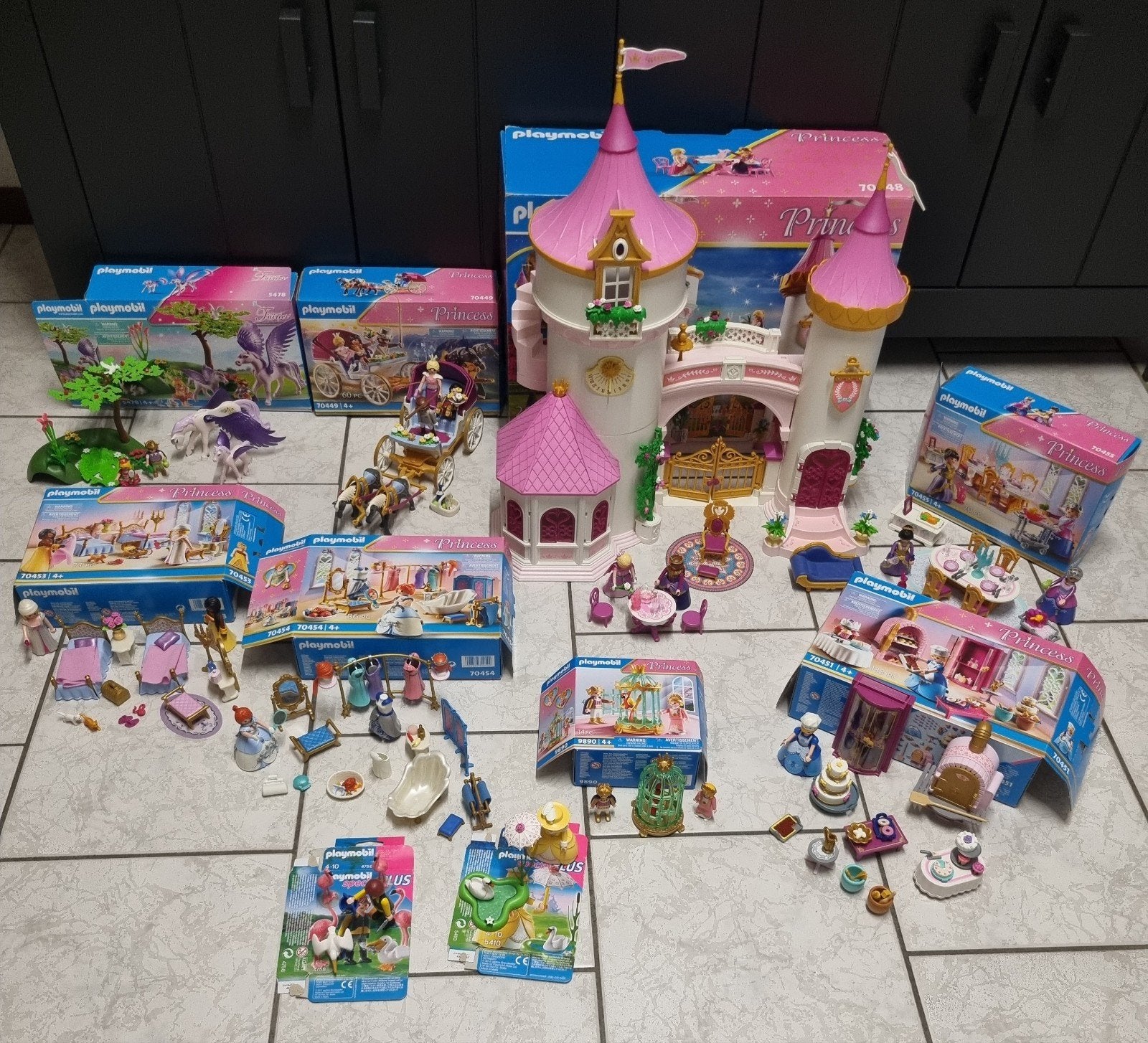 groot set playmobiel Princess, Ophalen, Zo goed als nieuw, Complete set, Kasteel/Fort