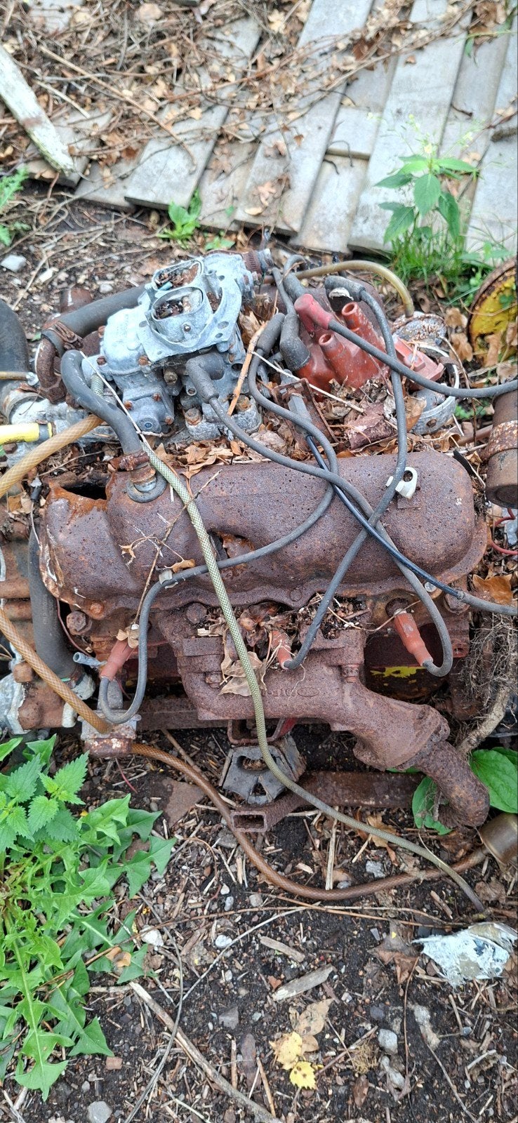 VW kever V6 motorblok met versnellingsbak, Auto-onderdelen, Motor en Toebehoren, Ophalen, Gebruikt, Ford