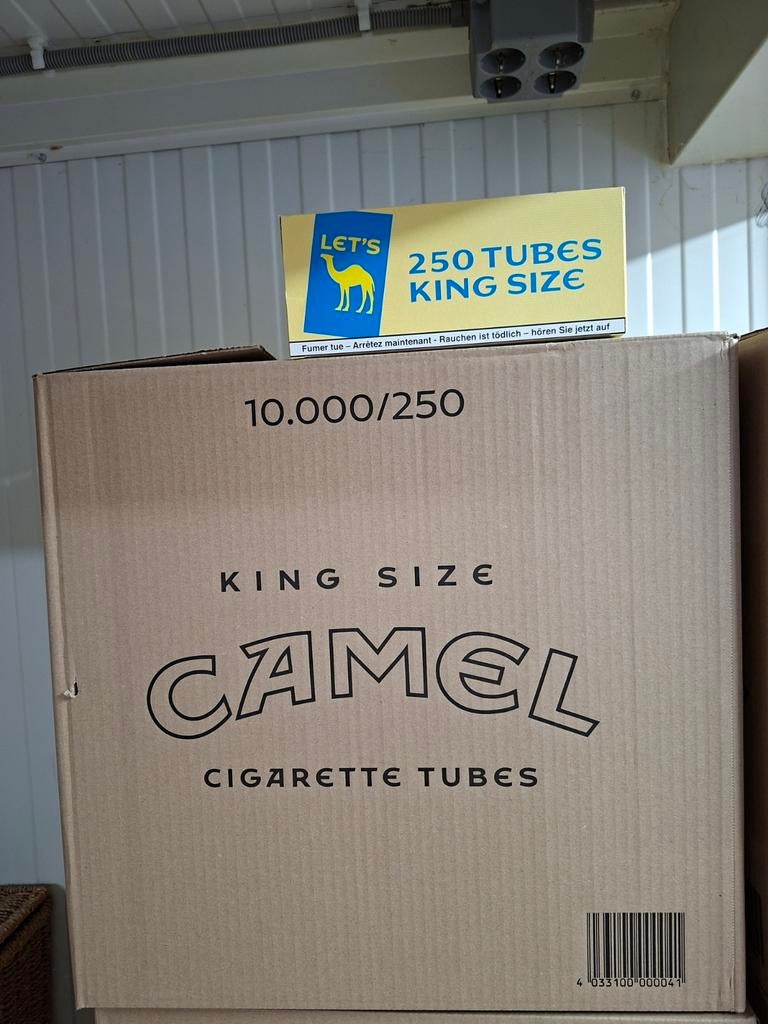 Partij camel hulzen, Ophalen, Zo goed als nieuw, Sigarenbandjes