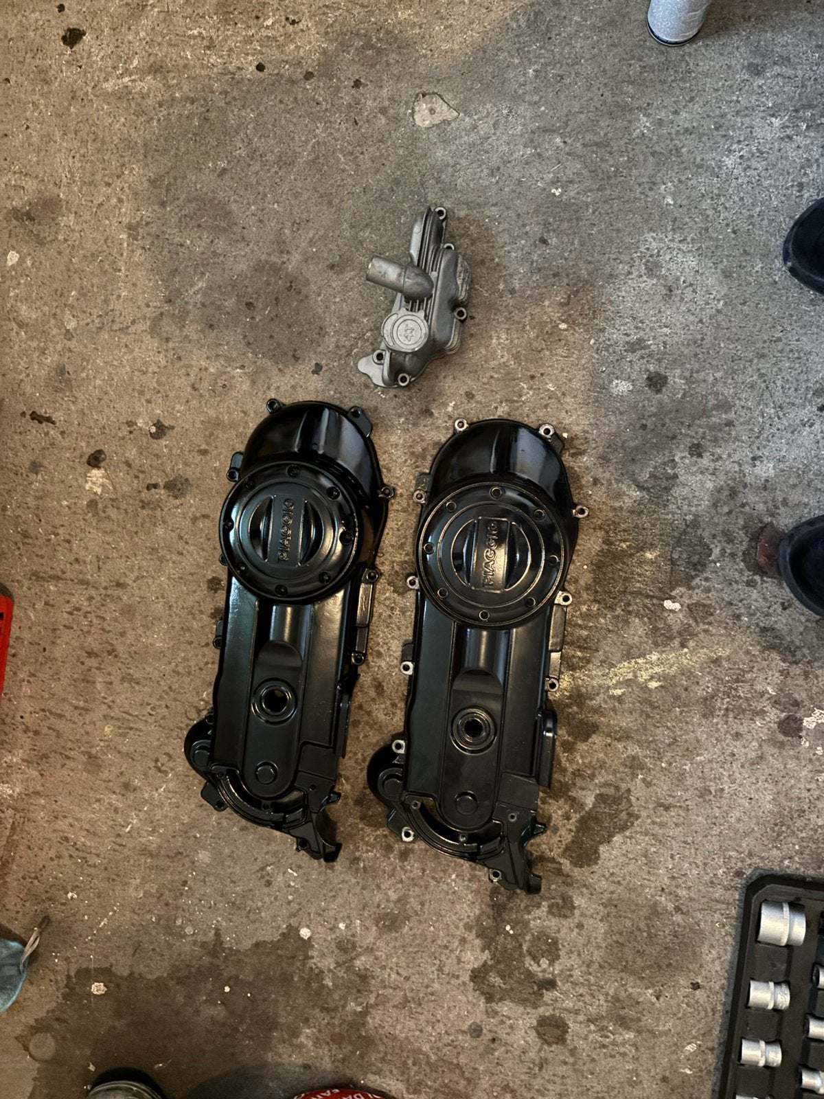 Carter kappen en olie Carter te koop, Ophalen of Verzenden, Gebruikt, Blok, Piaggio