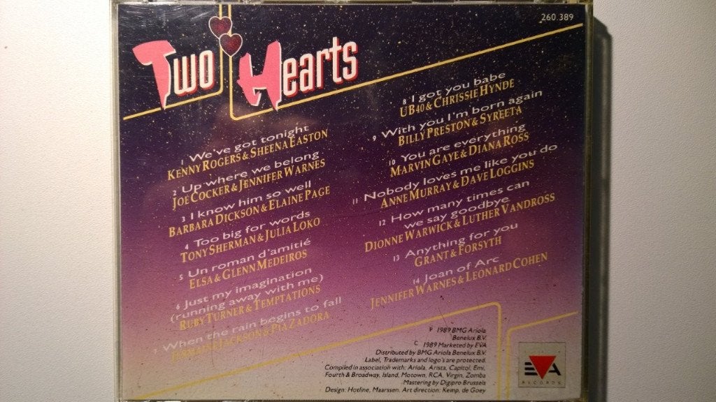 Two Hearts Volume 2, Ophalen of Verzenden, Zo goed als nieuw, Pop