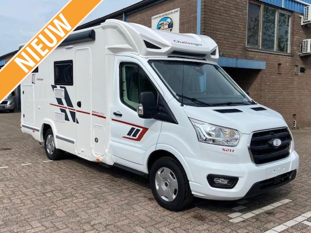 Challenger S217, Caravans en Kamperen, Campers, Bedrijf, tot en met 3, Half-integraal, Challenger, Ford, Diesel, Handgeschakeld