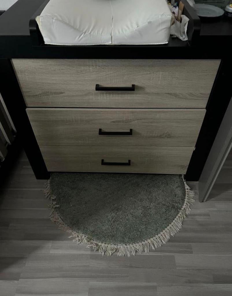 Commode met 3 lades en verschoonblad, Gebruikt, 50 tot 70 cm, Ophalen of Verzenden, 75 tot 100 cm