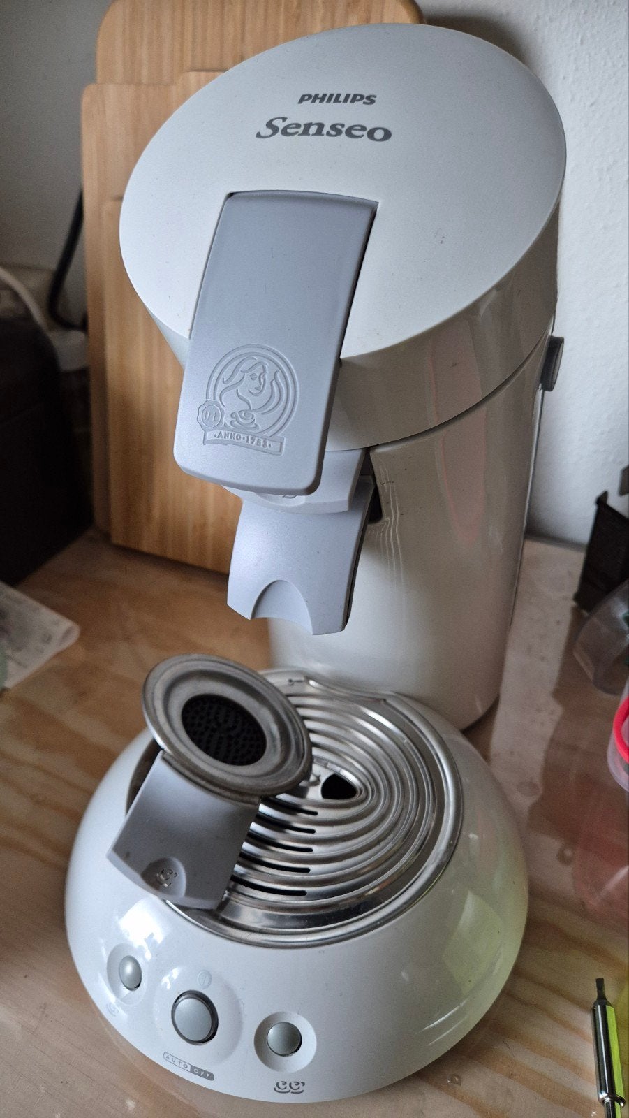 Philips Senseo - Defect voor reparatie of onderdelen, Witgoed en Apparatuur, Koffiezetapparaten, Ophalen, Niet werkend, Koffiemachine