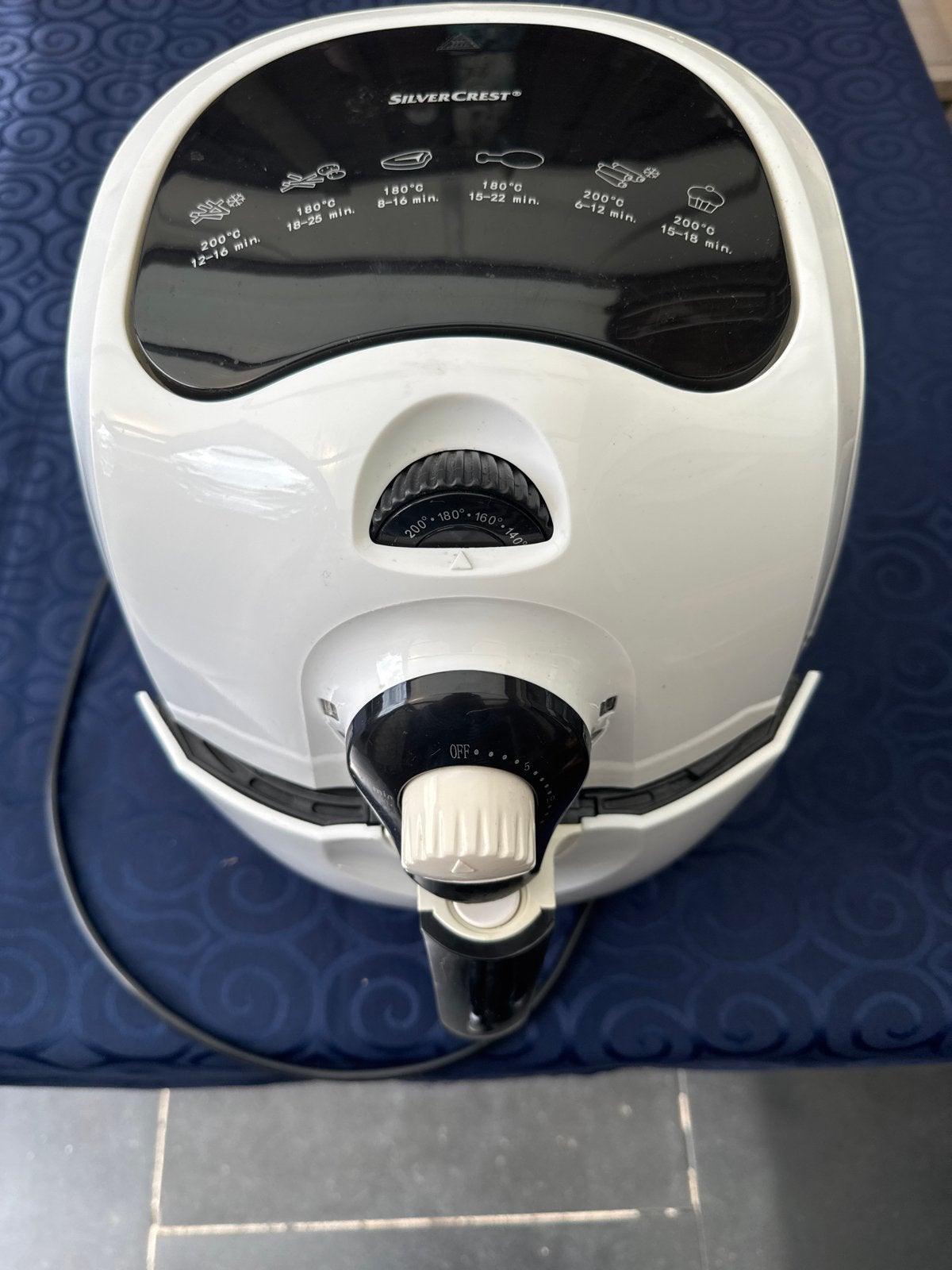 SilverCrest Airfryer - Compact en Efficiënt, Witgoed en Apparatuur, Airfryers, Ophalen of Verzenden, Gebruikt, Airfryer, Minder dan 750 gram