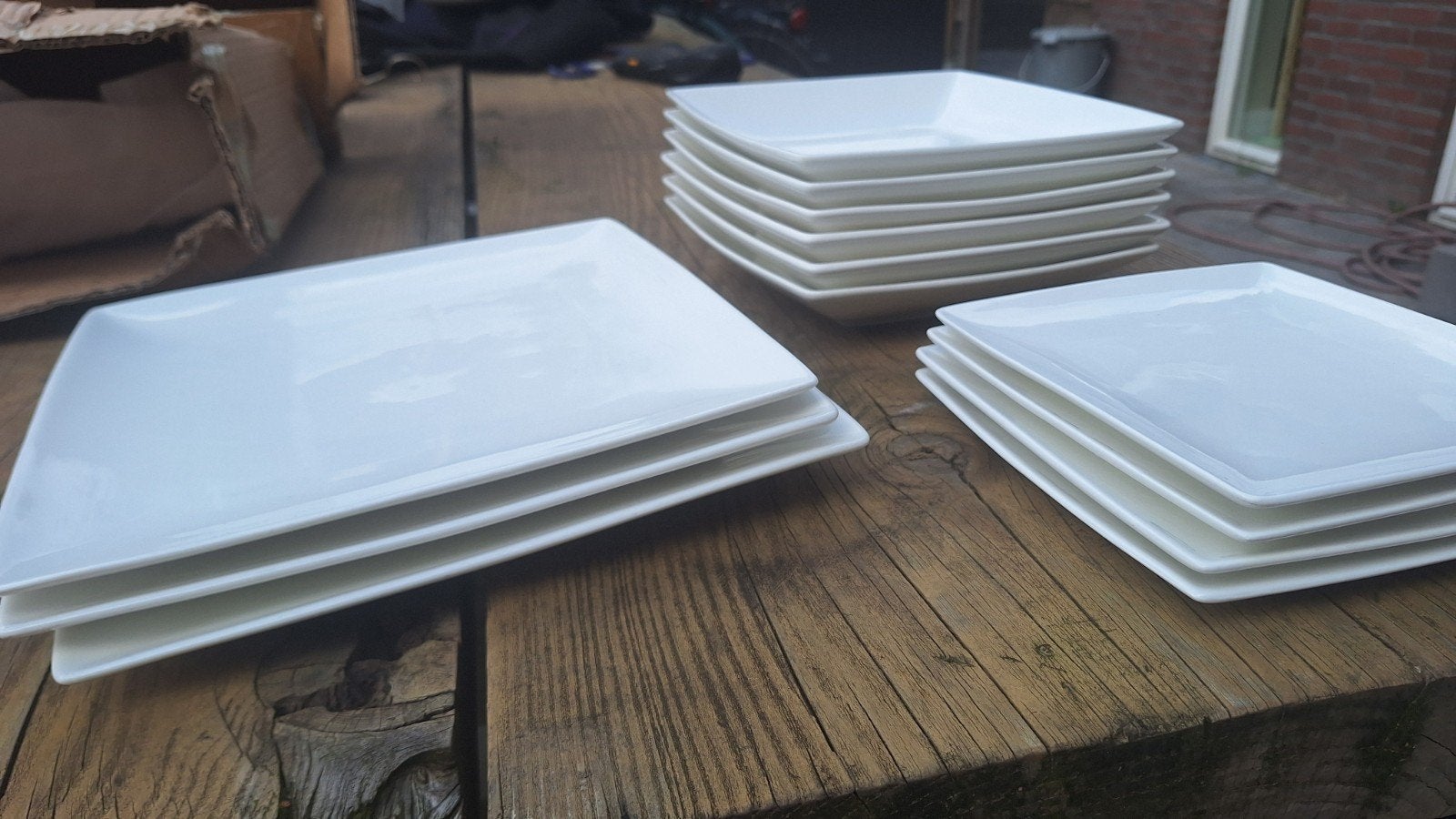 teab Squito Yong borden: ontbijt, diep en diner, Ophalen, Overige merken, Zo goed als nieuw, Bord(en)