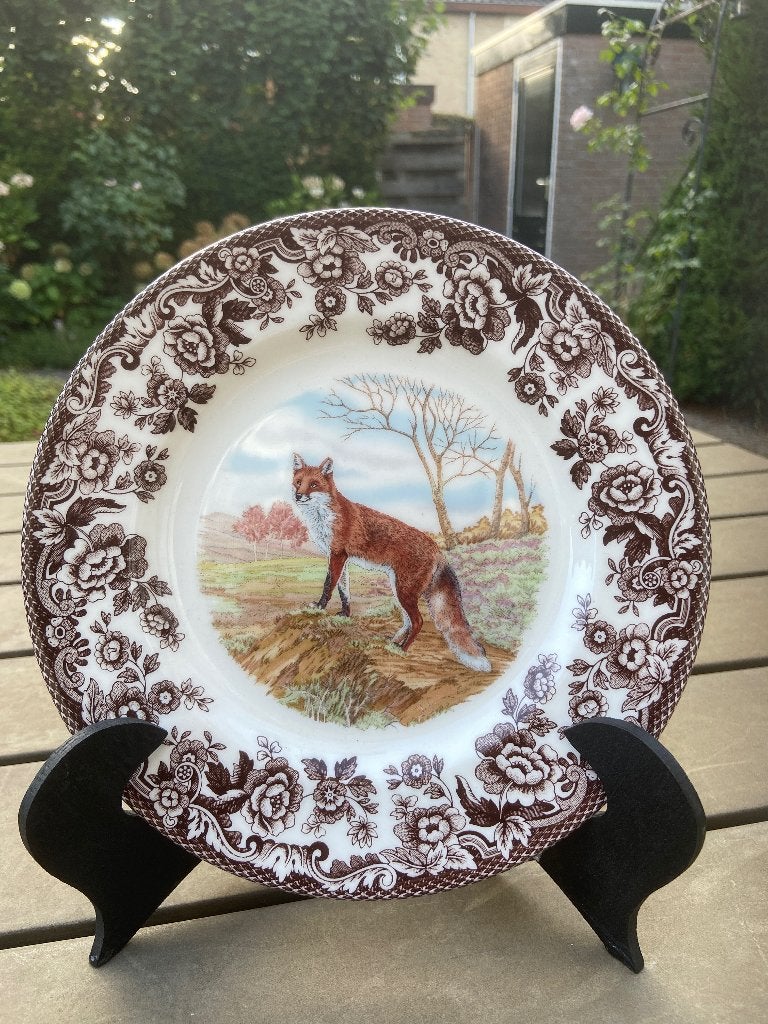 Spode Woodland ontbijtbordje, Ophalen of Verzenden, Zo goed als nieuw, Porselein, Bord of Schaal