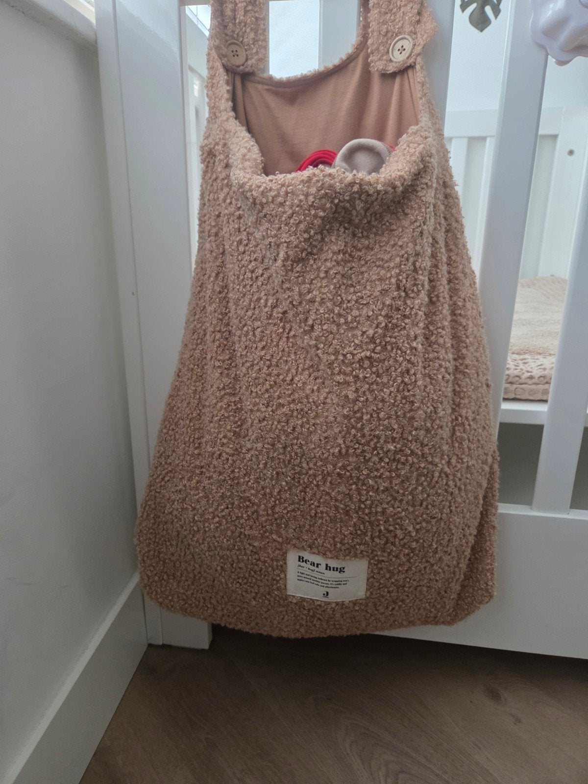 Jollein zachte teddy Boxzak, Ophalen of Verzenden, Zo goed als nieuw