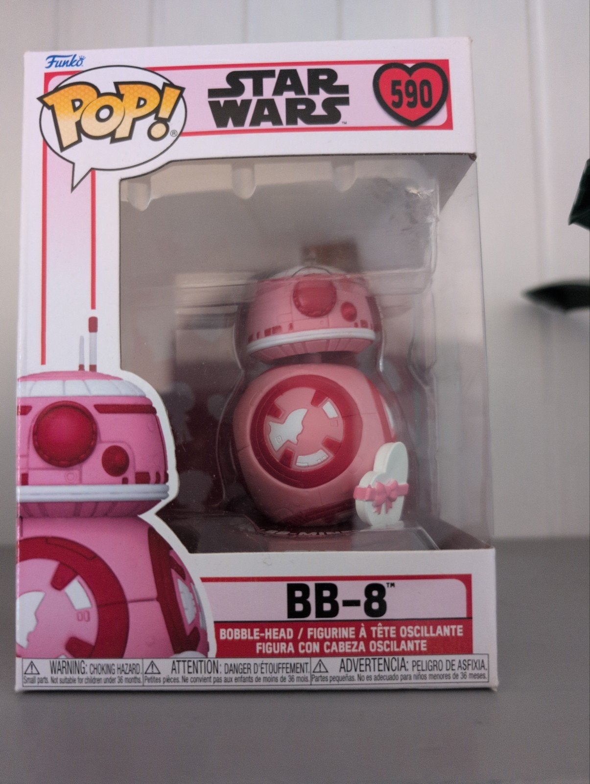 Funko Pop! Star Wars BB-8 Bobble-Head #590 Roze, Ophalen of Verzenden, Nieuw