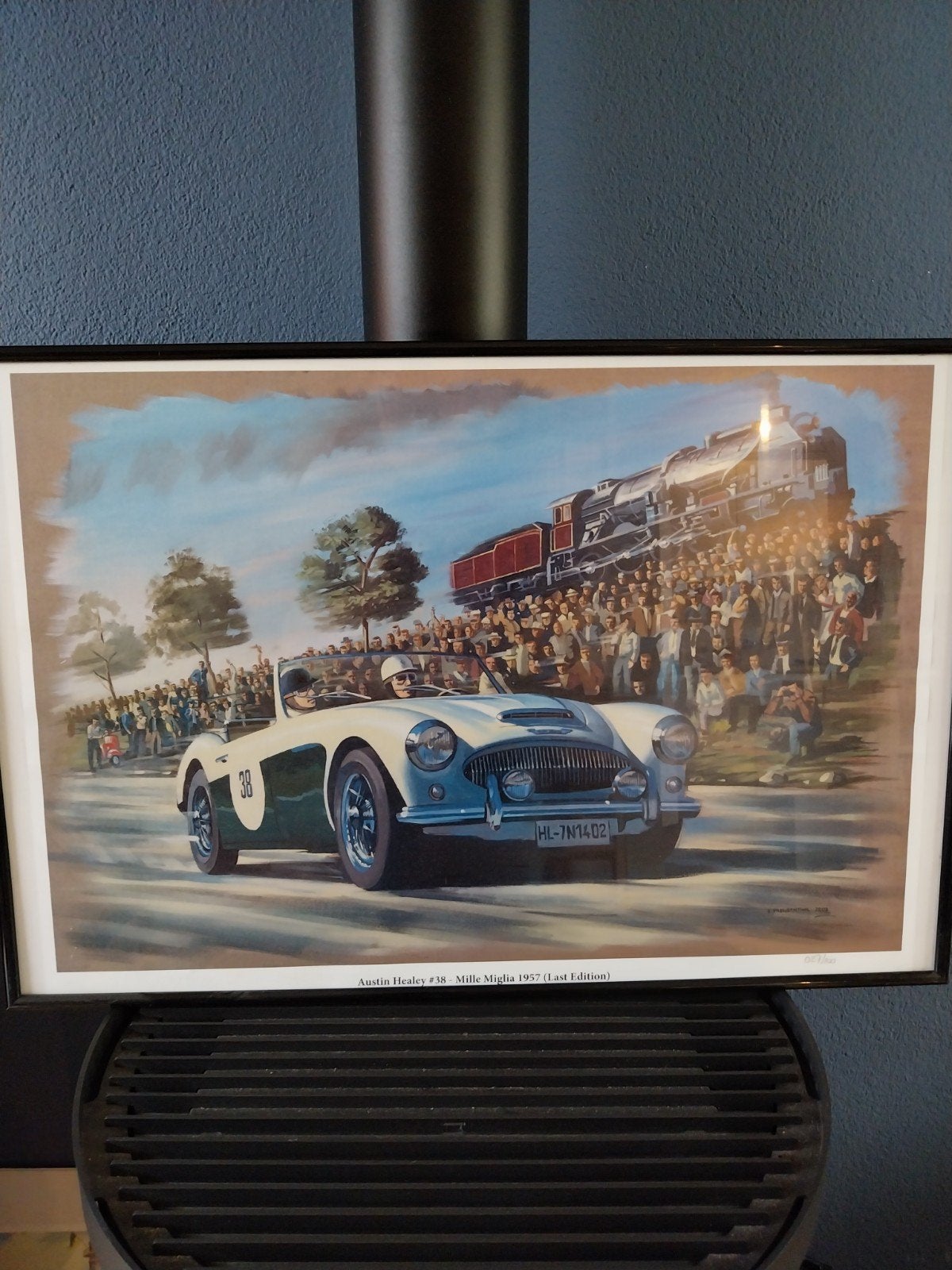 Kunstwerk austin healey  nr 27/100, Ophalen