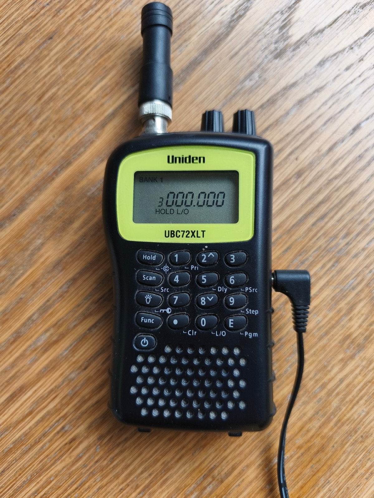 Uniden UBC72XLT Handscanner - Exclusief Batterijen, Ophalen of Verzenden, Gebruikt, 30 tot 200 kanalen, Draagbaar