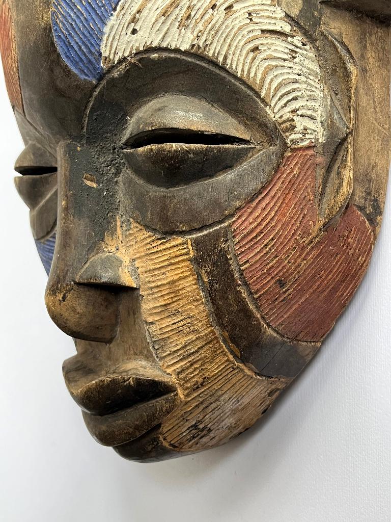 Afrikaans Masker Mask Africa, Antiek en Kunst, Kunst | Niet-Westerse kunst, Ophalen of Verzenden