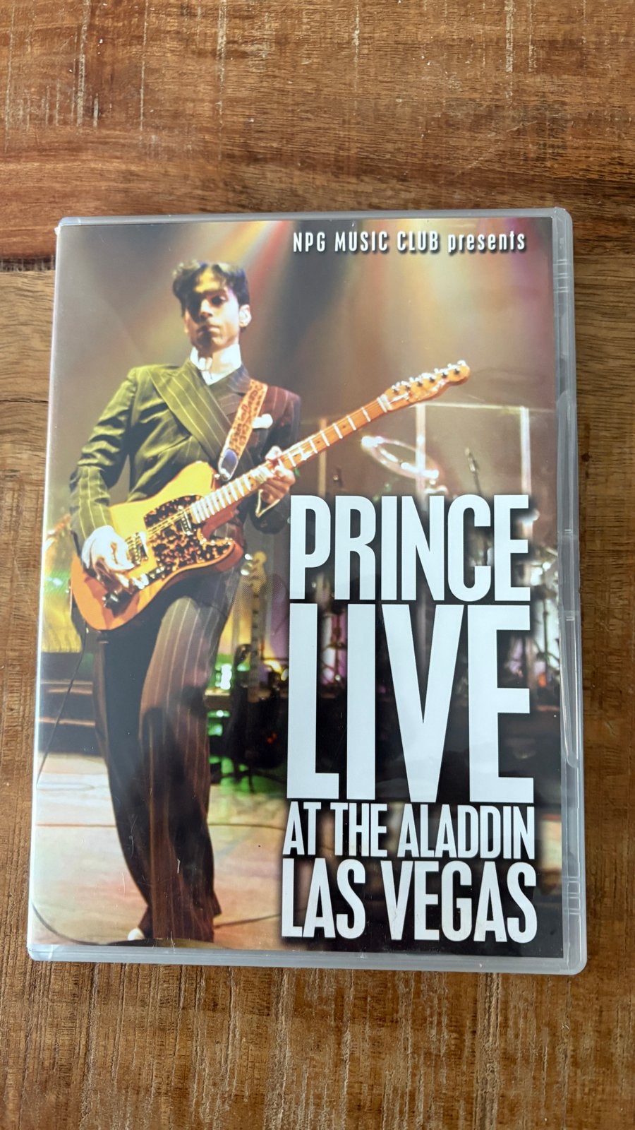 Prince Live At The Aladdin Las Vegas DVD, Alle leeftijden, Ophalen of Verzenden, Concert, Inclusief doosje
