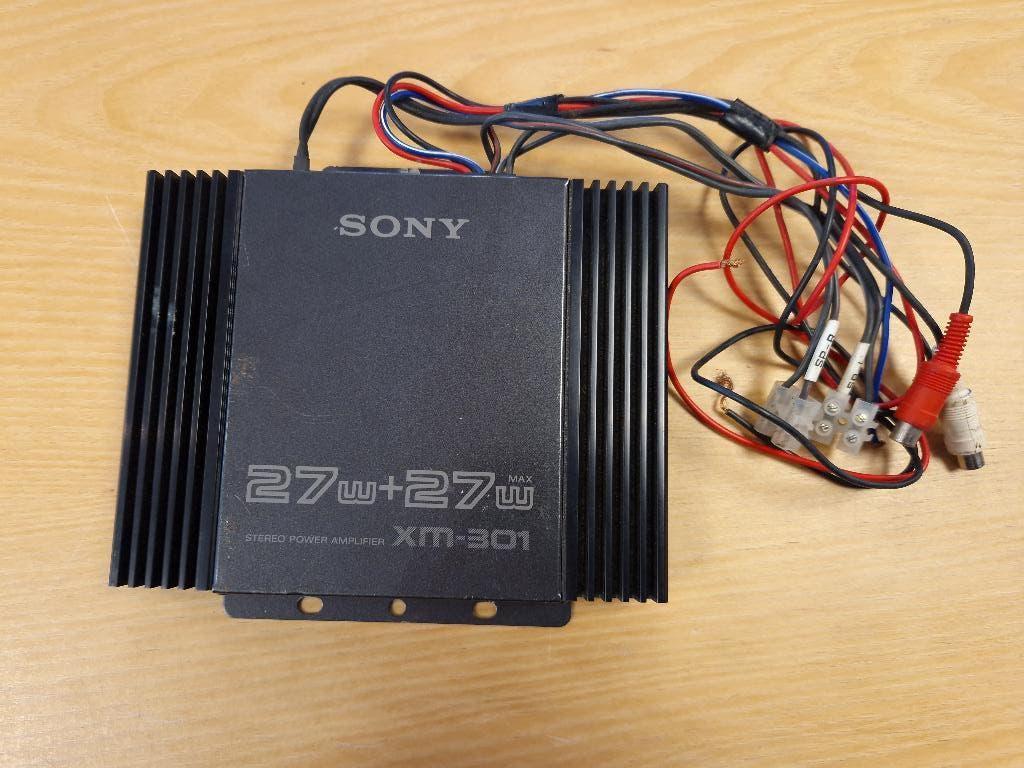 ✅ Sony XM-301 auto versterker – getest en werkend, Auto diversen, Autoradio's, Ophalen of Verzenden