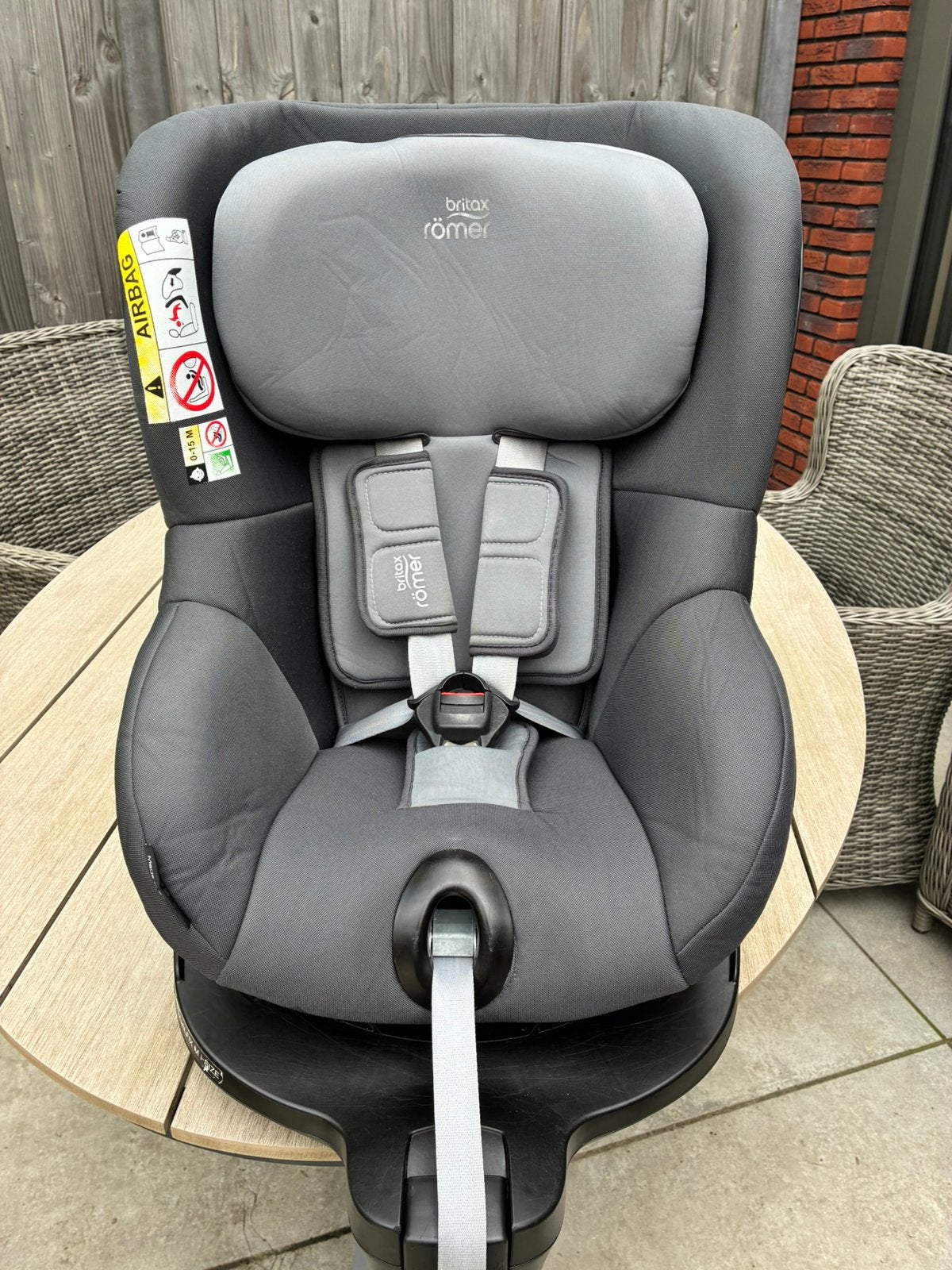Autostoel Britax Romer DUALFIX M-I Size 360 graden draaibaar, Kinderen en Baby's, Autostoeltjes, Ophalen, Romer, Verstelbare rugleuning