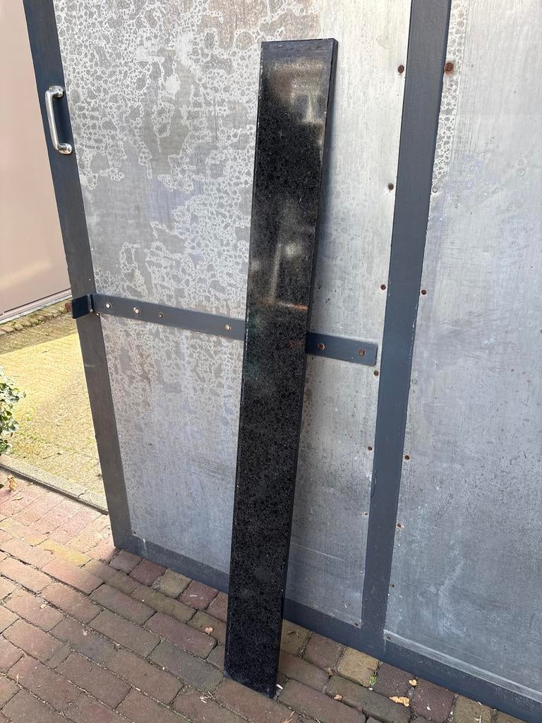 Hardstenen vensterbank - 140 cm lang, Ophalen, Gebruikt, Minder dan 80 cm, Overige typen