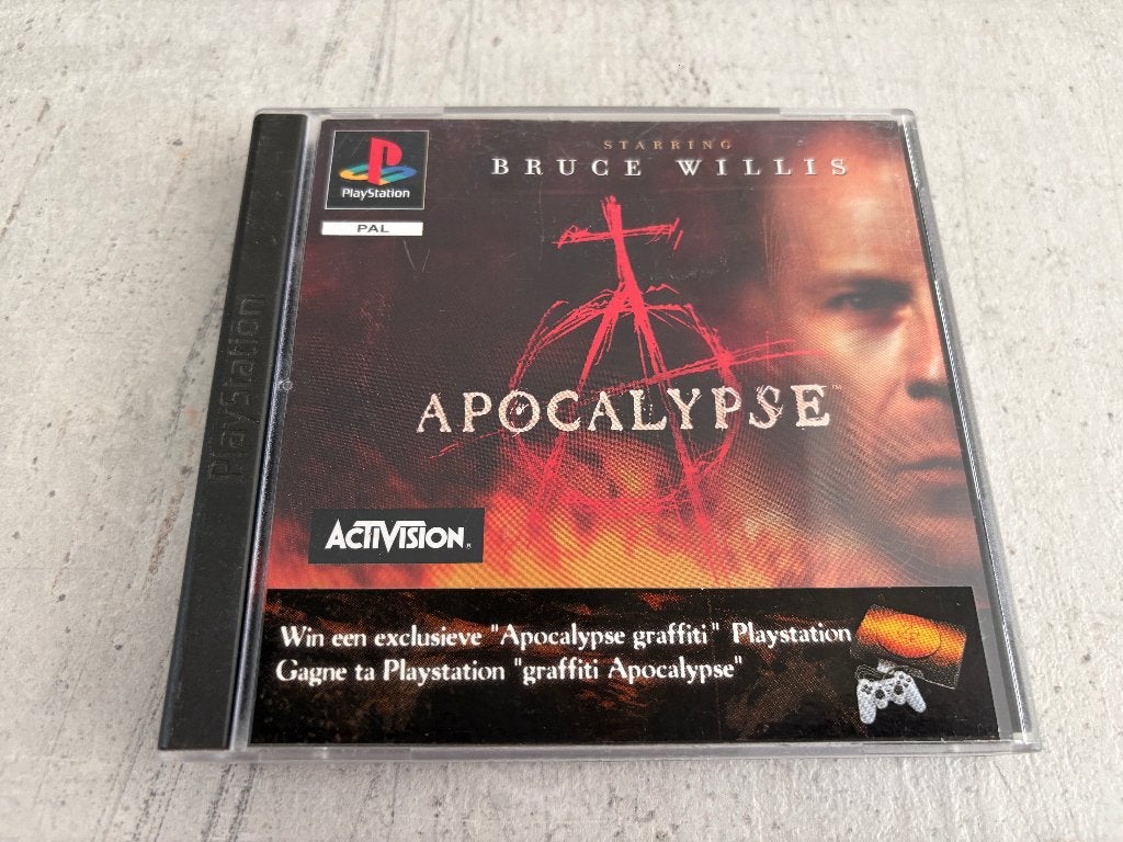 Apocalypse Sony PlayStation 1 PS1, Spelcomputers en Games, Games | Sony PlayStation 1, Gebruikt, Avontuur en Actie, 1 speler, Vanaf 16 jaar