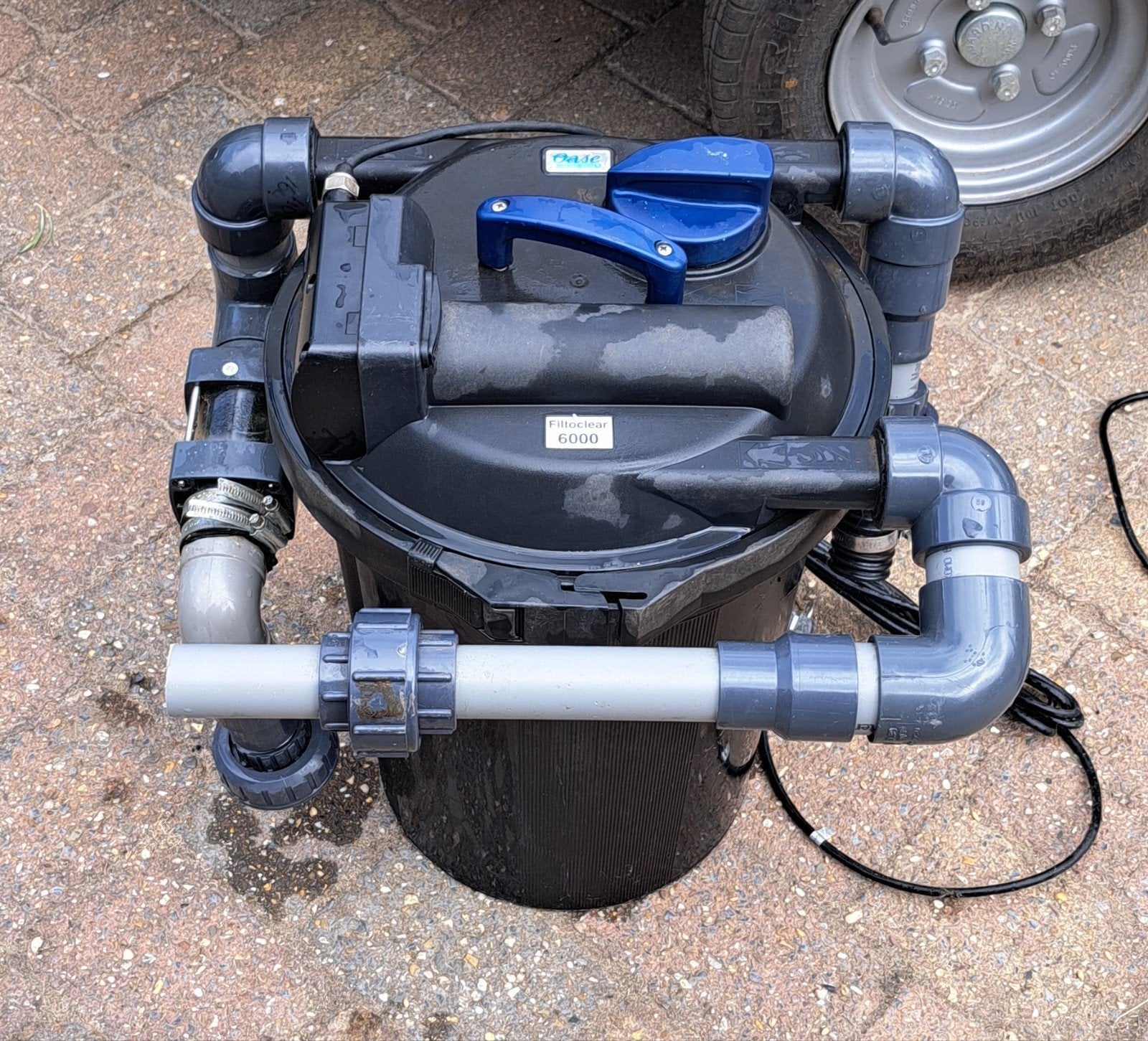 Te koop OASE vijverfilter + UV-lamp en OASE ECO-pomp, Tuin en Terras, Vijver-toebehoren, Ophalen, Vijverfilter