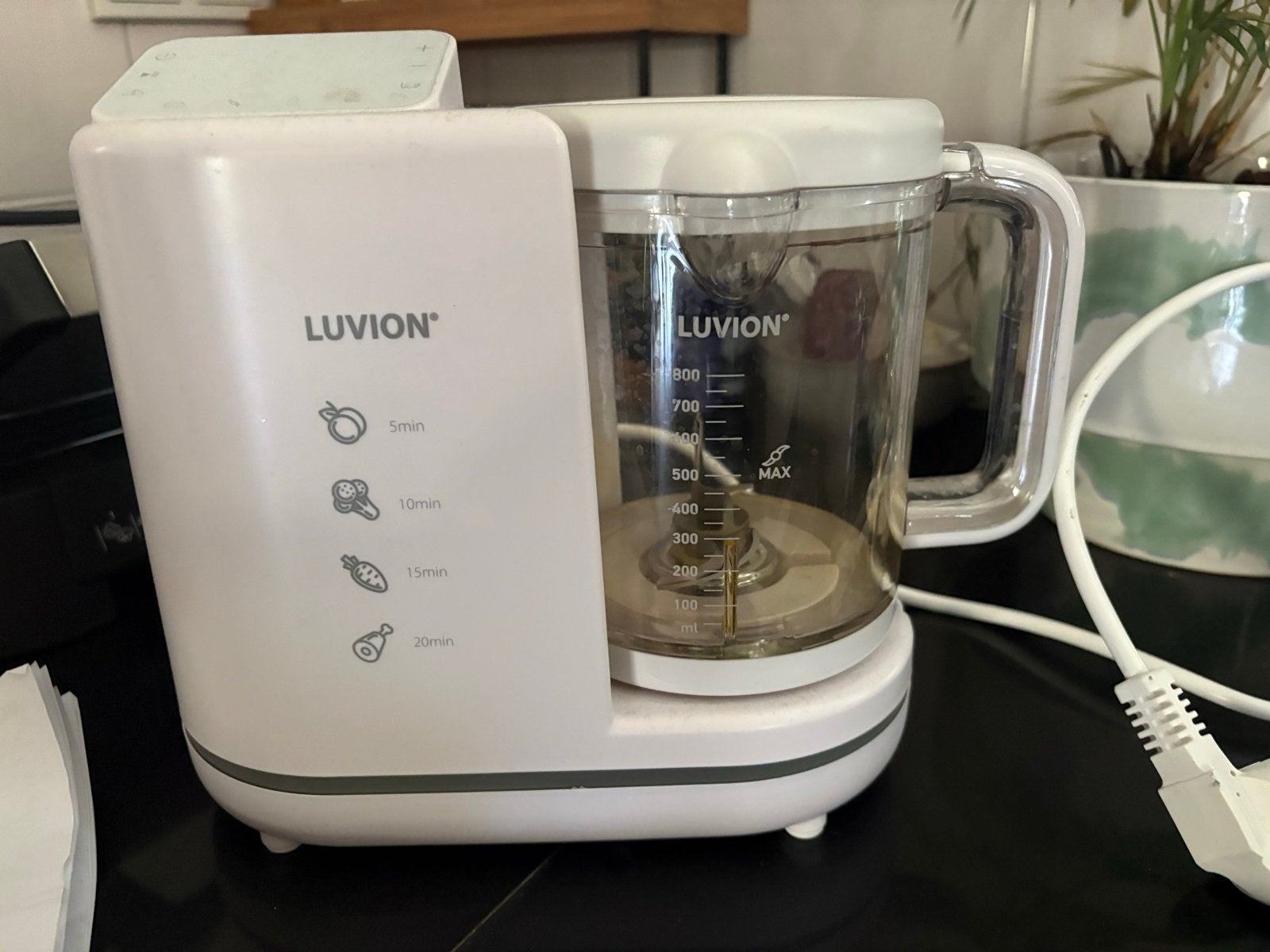 Luvion BabyBlend+ 6-in-1 Babyvoedingmaker, Kinderen en Baby's, Gebruikt, Stoomfunctie, Luvion, Ophalen of Verzenden