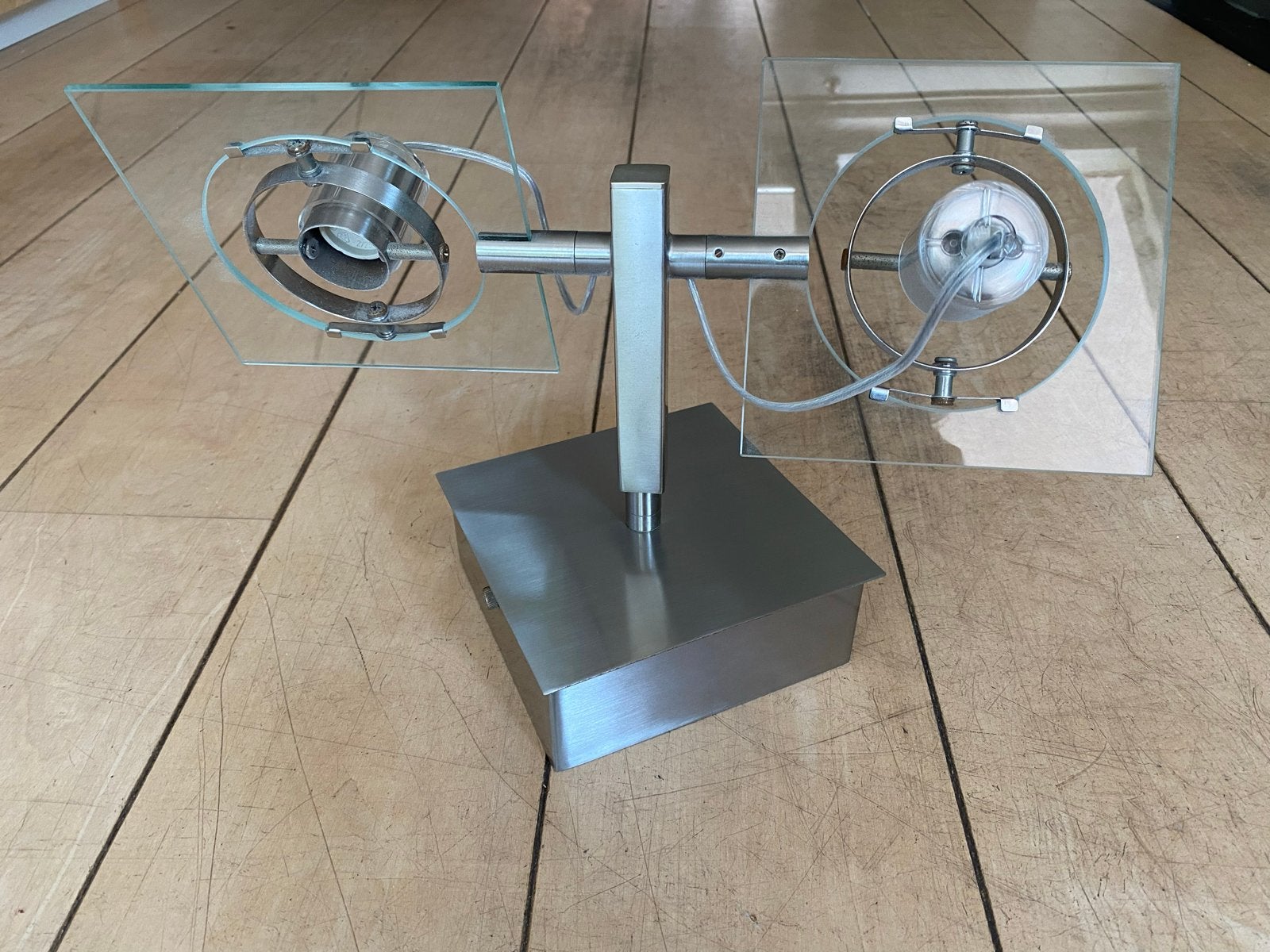 IKEA Fuga Plafondlamp - Stijlvolle Verlichting, Ophalen, Zilver, Gebruikt, Modern