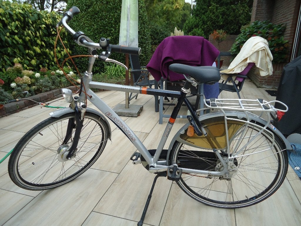 Z.G.A.N. Herenfiets - Groot Model, Fietsen en Brommers, Ophalen, Vering, Batavus, Zo goed als nieuw