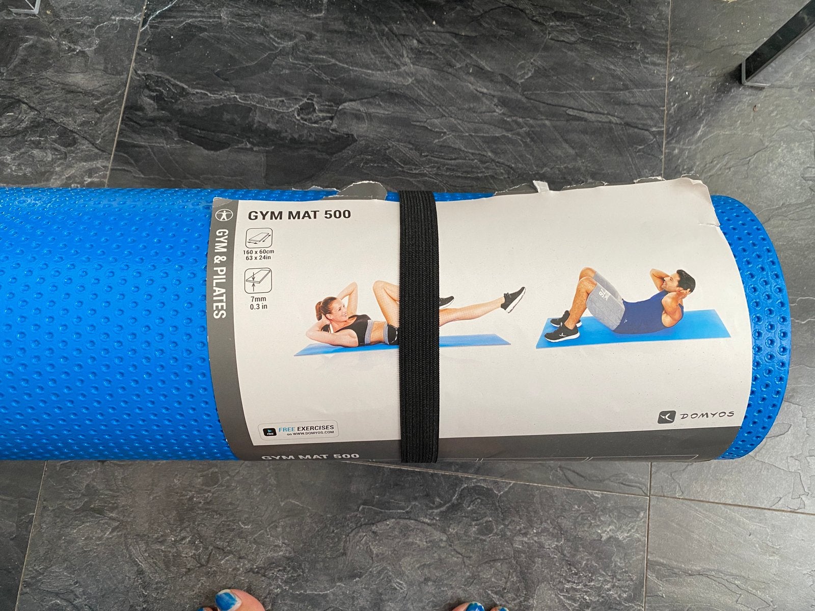 Gym mat - Yoga mat, Ophalen, Zo goed als nieuw, Yogamat
