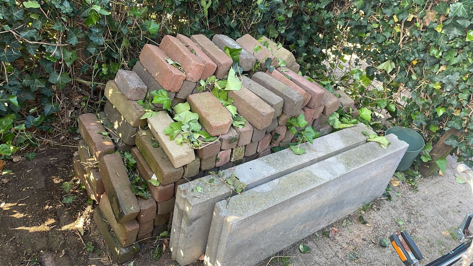 Opsluitbanden en stenen, Overige typen, Ophalen of Verzenden, Zo goed als nieuw, Minder dan 5 m²
