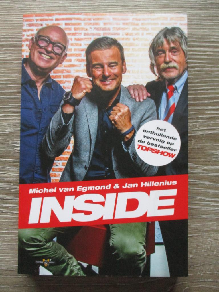 Inside - Michel van Egmond & Jan Hillenius, Ophalen of Verzenden, Gelezen, Watersport en Hengelsport