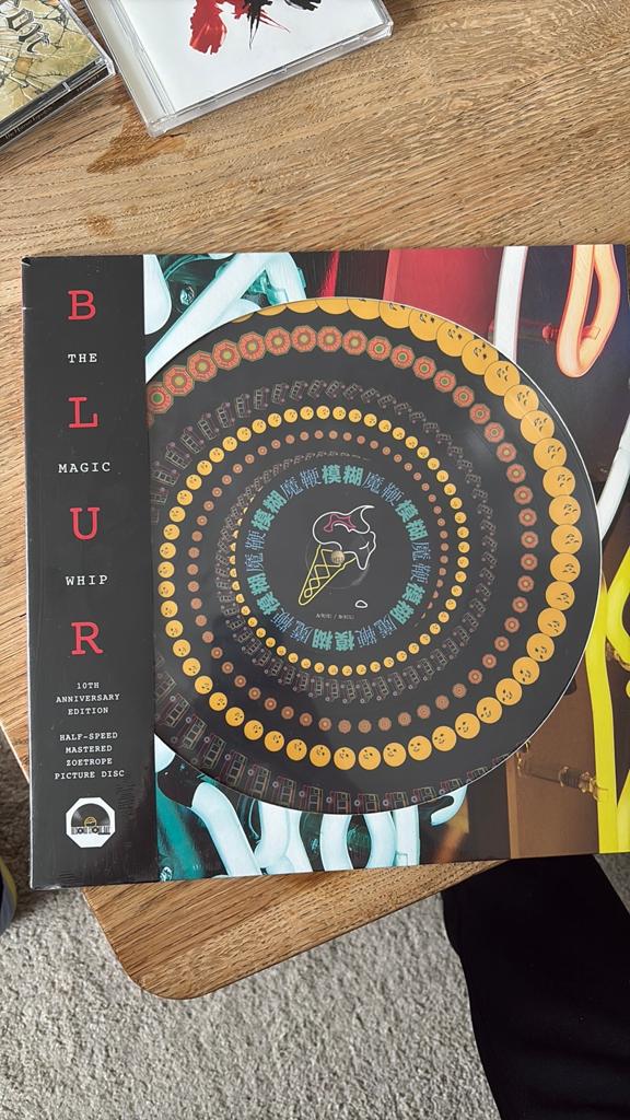 Blur - the final whip - picture disc RSD zoetrope, Ophalen of Verzenden, Zo goed als nieuw, 12 inch