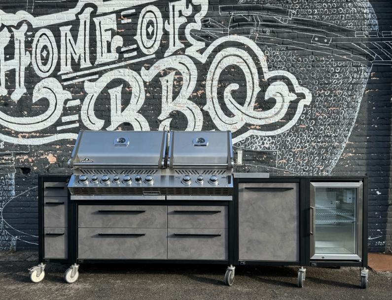 Burn Out Kitchen – Napoleon Prestige PRO 825, Vrijstaand, Napoleon, Ophalen of Verzenden, Zo goed als nieuw