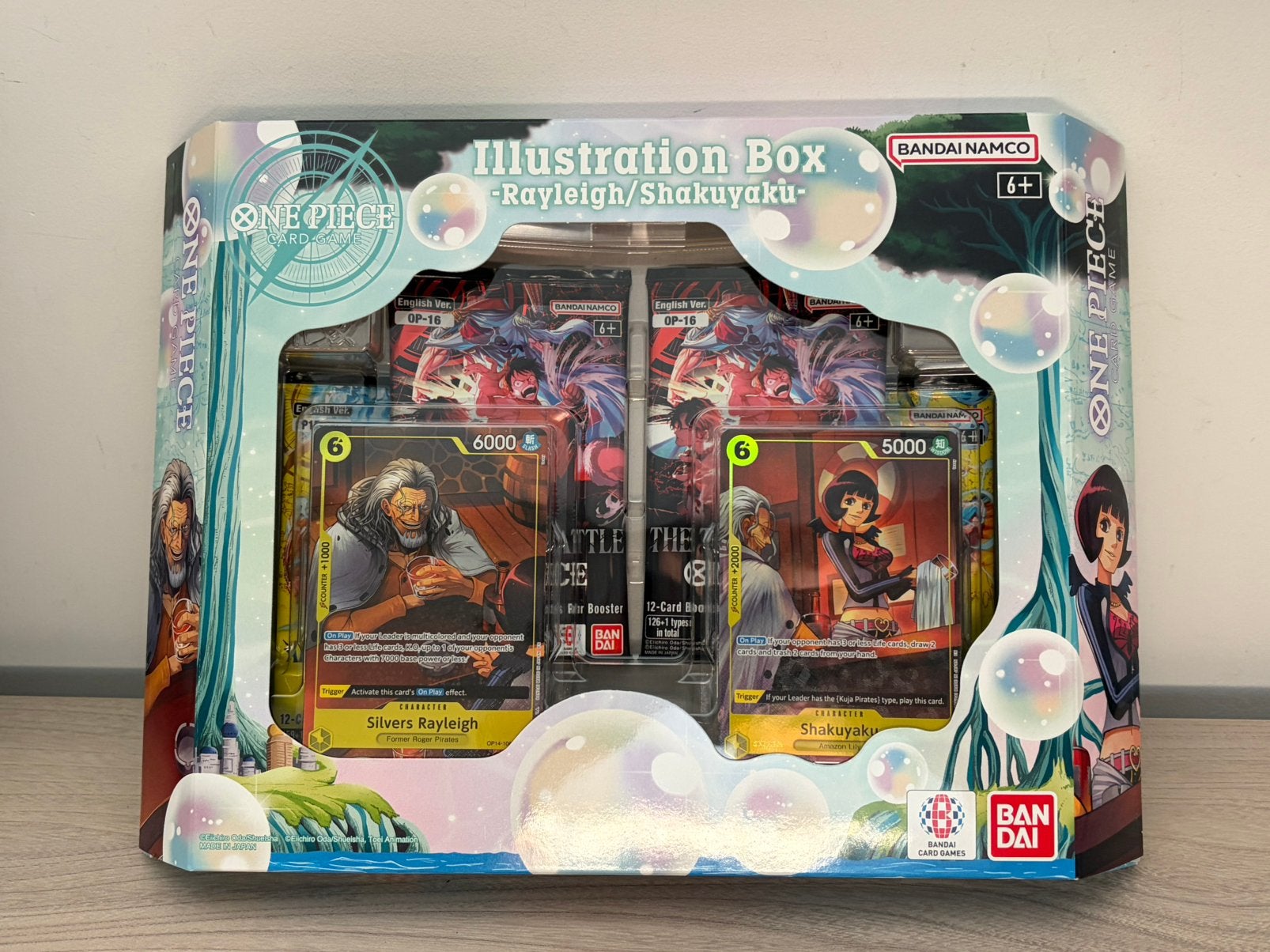 ONE PIECE  Illustration Box vol 7 Rayleigh & Shakuyaku OP-16, Ophalen of Verzenden, Zo goed als nieuw, Boosterbox